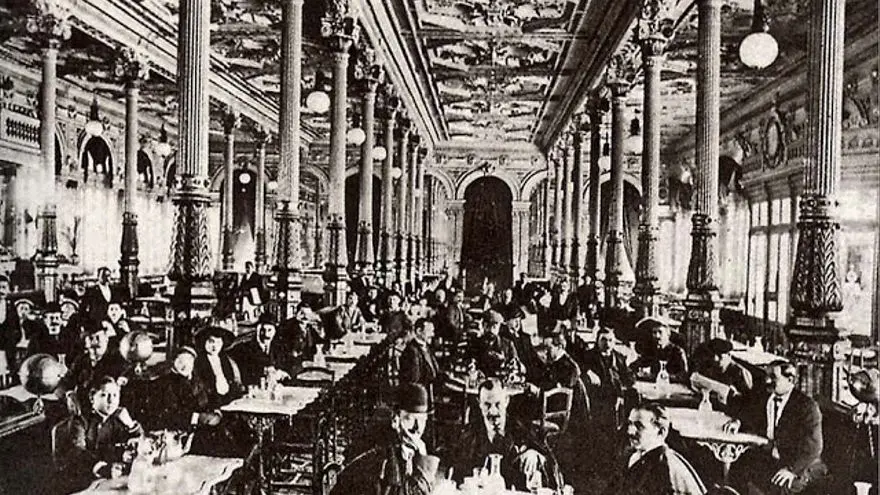 Zaragoza lleg&oacute; a tener el caf&eacute; m&aacute;s grande de Europa a finales del XIX / HA