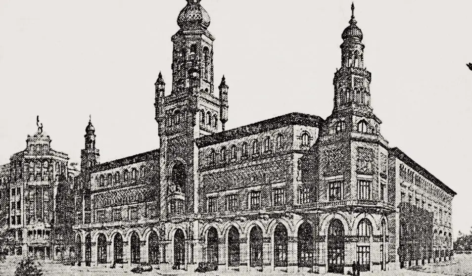 Zaragoza estuvo cerca de tener un ayuntamiento m&aacute;s monumental / HA