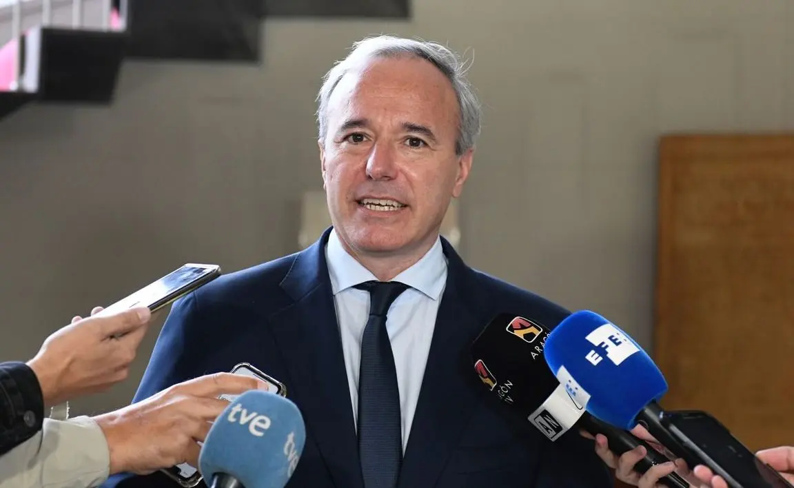 El l&iacute;der del PP de Arag&oacute;n y futuro presidente de Arag&oacute;n, Jorge Azc&oacute;n / HOY ARAG&Oacute;N