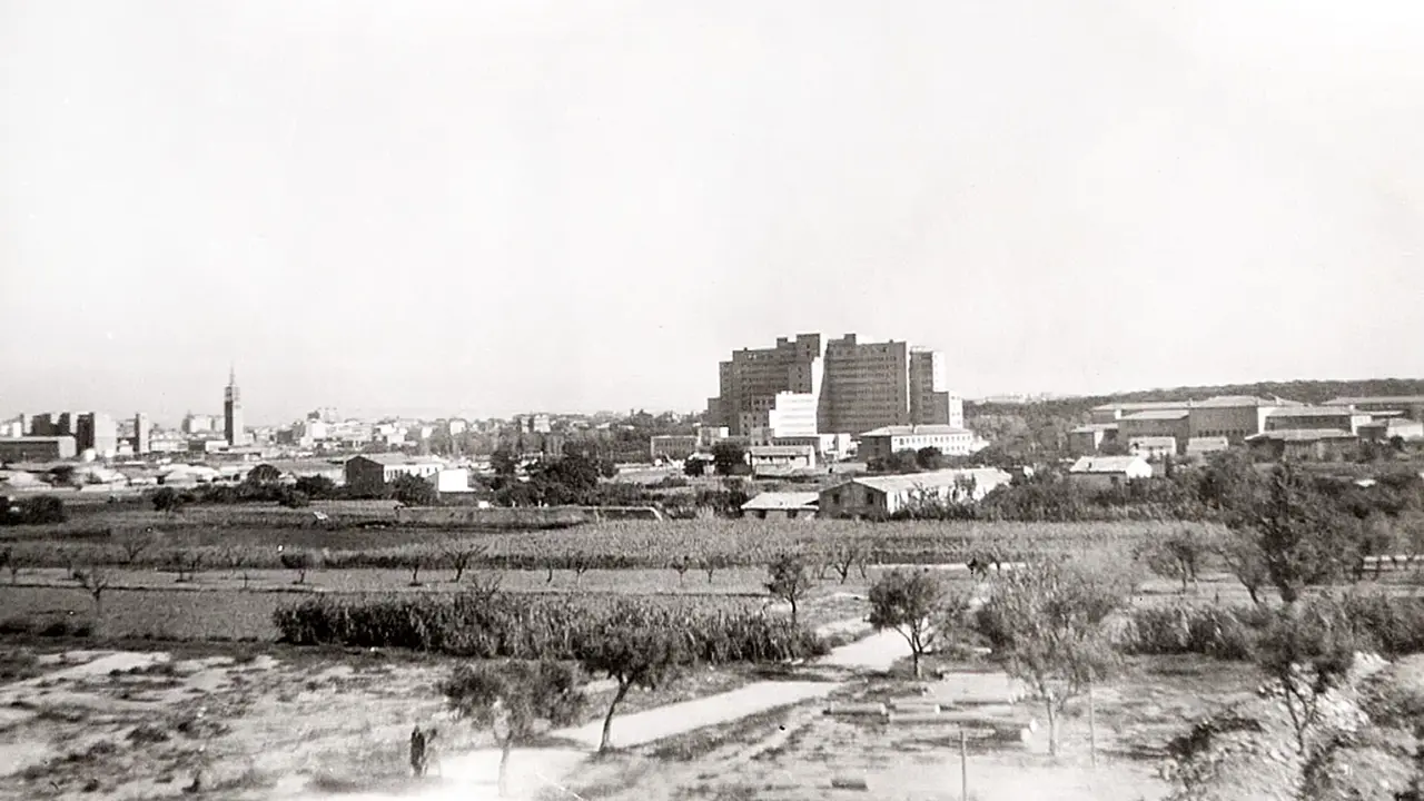 La Romareda en 1955 / Gaza