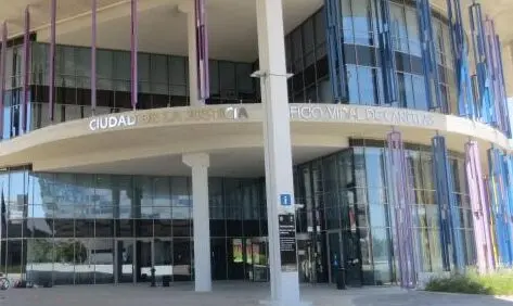Imagen del Palacio de Justicia de Zaragoza donde se celebr&oacute; el juicio/H.A.