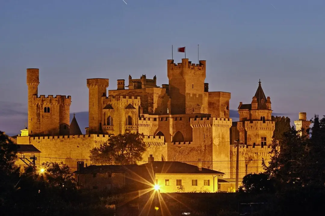 El palacio real de Olite fue levantado en el siglo XIII / Turismo de Navarra