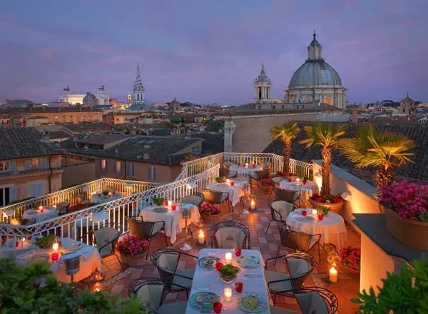 La terraza Mater en la ciudad de Roma / HOY ARAG&Oacute;N