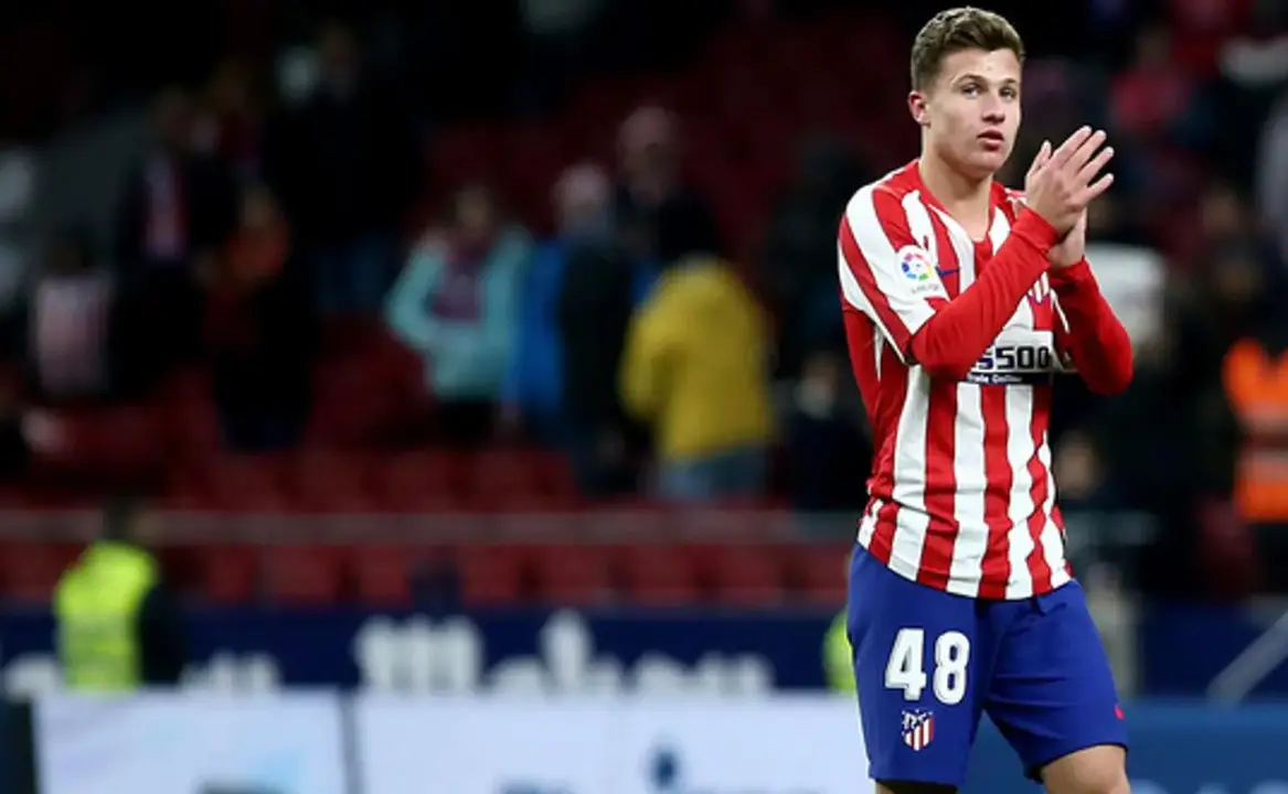 Valera con el Atl&eacute;tico de Madrid / ATM