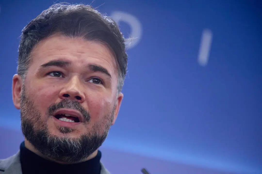 El portavoz de ERC en el Congreso, Gabriel Rufi&aacute;n / Jes&uacute;s Hell&iacute;n - Europa Press