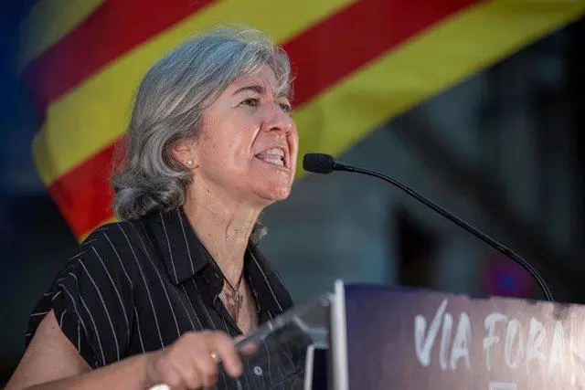 La presidenta de la ANC, Dolors Feliu