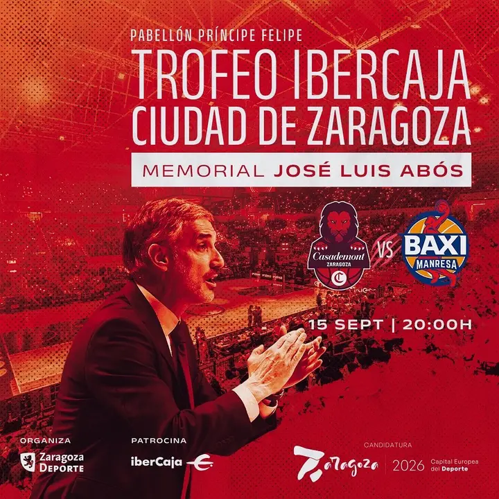Cartel del partido / CASADEMONT ZARAGOZA