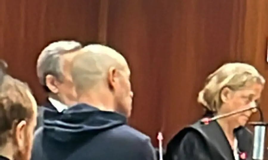 Imagen de Adil L. en el juicio que se celebra esta semana en Zaragoza / H.A.