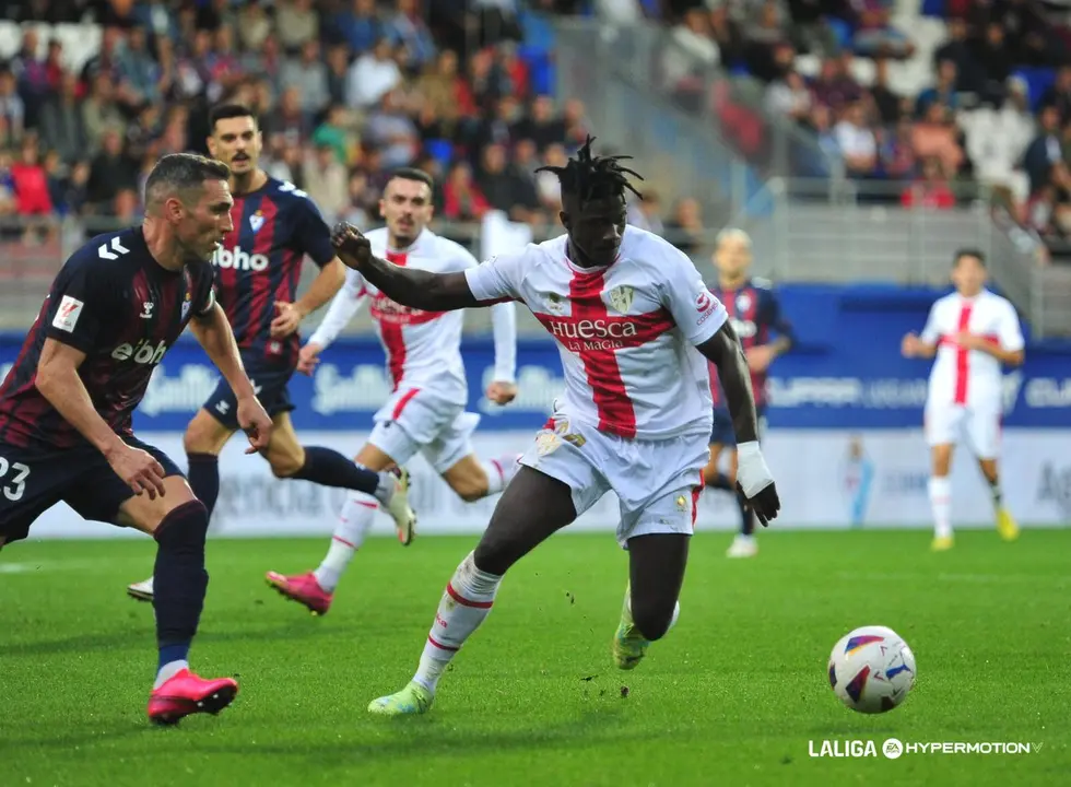 La SD Huesca en Eibar