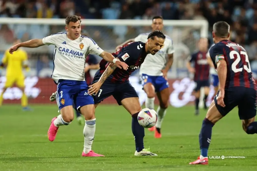 El Real Zaragoza en La Romareda / LFP