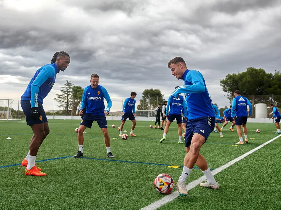 Entrenamiento del Real Zaragoza / RZ