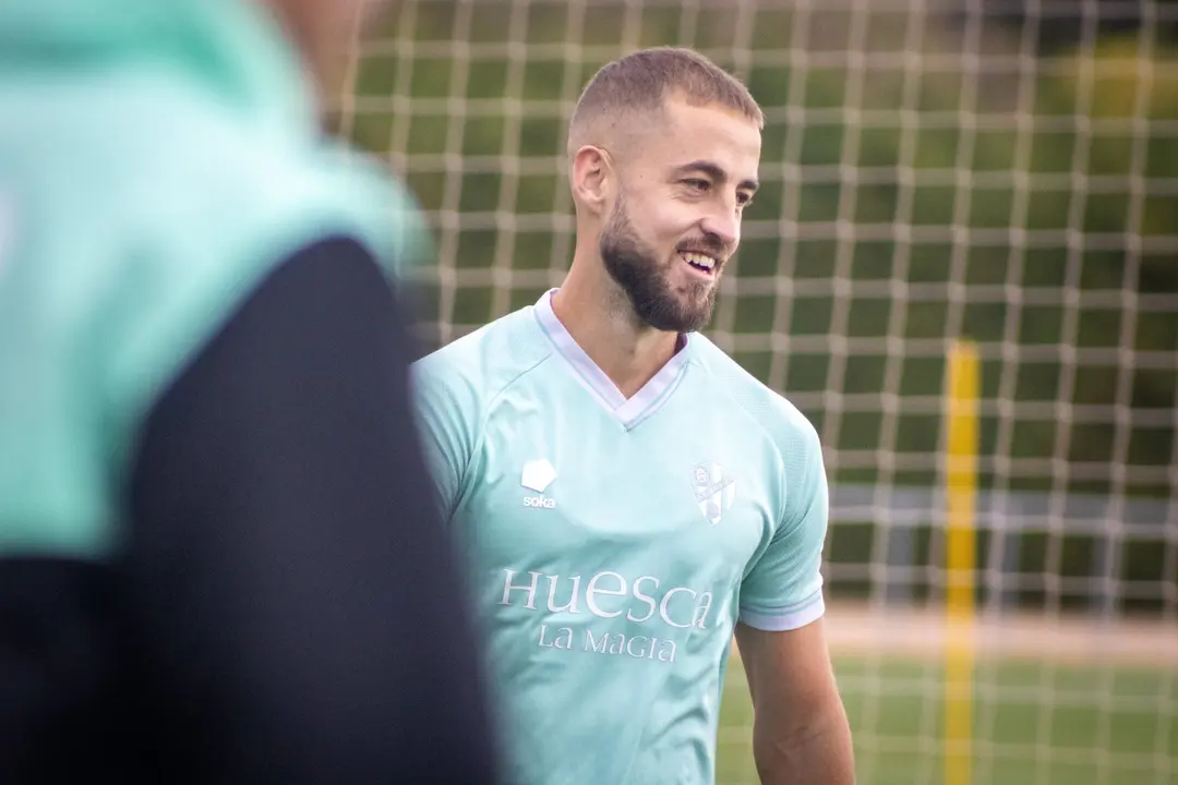 Jorge Pulido en un entrenamiento / SDH