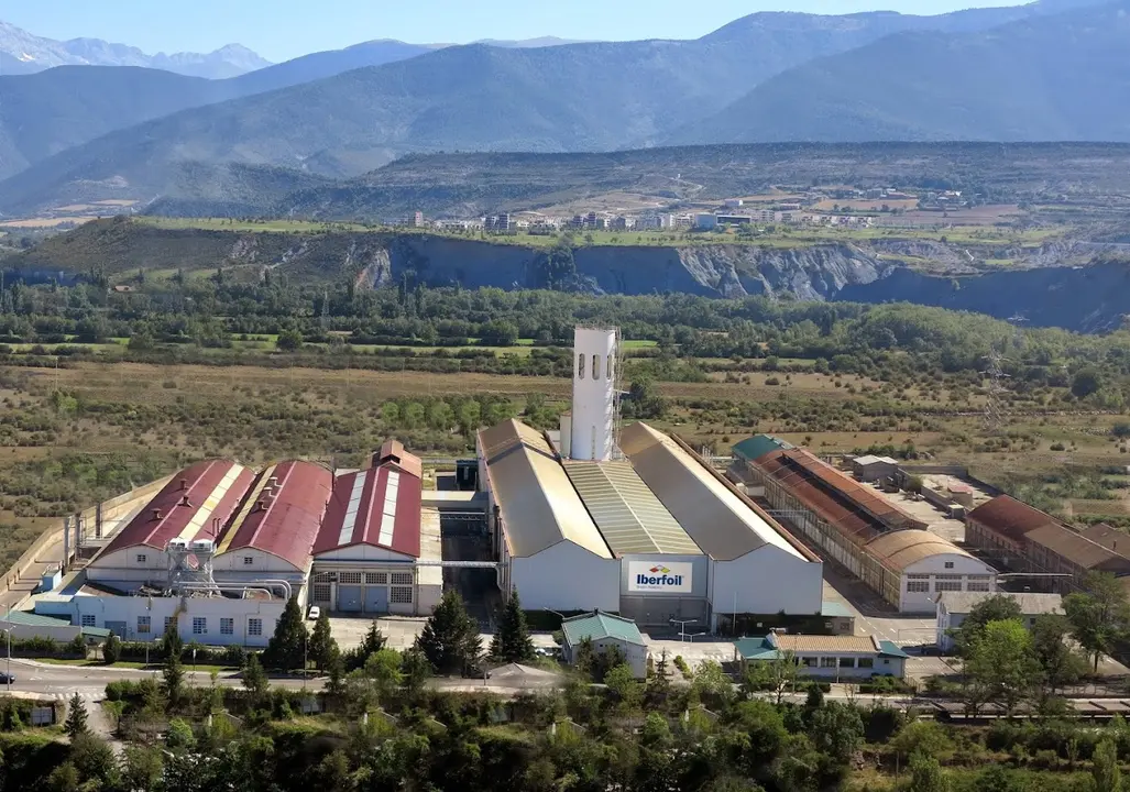 La planta de Iberfoil en Sabi&ntilde;&aacute;nigo, uno de sus grandes centros productivos / HA