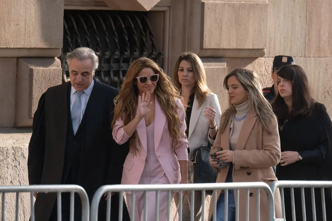 Shakira en el juicio con Hacienda
