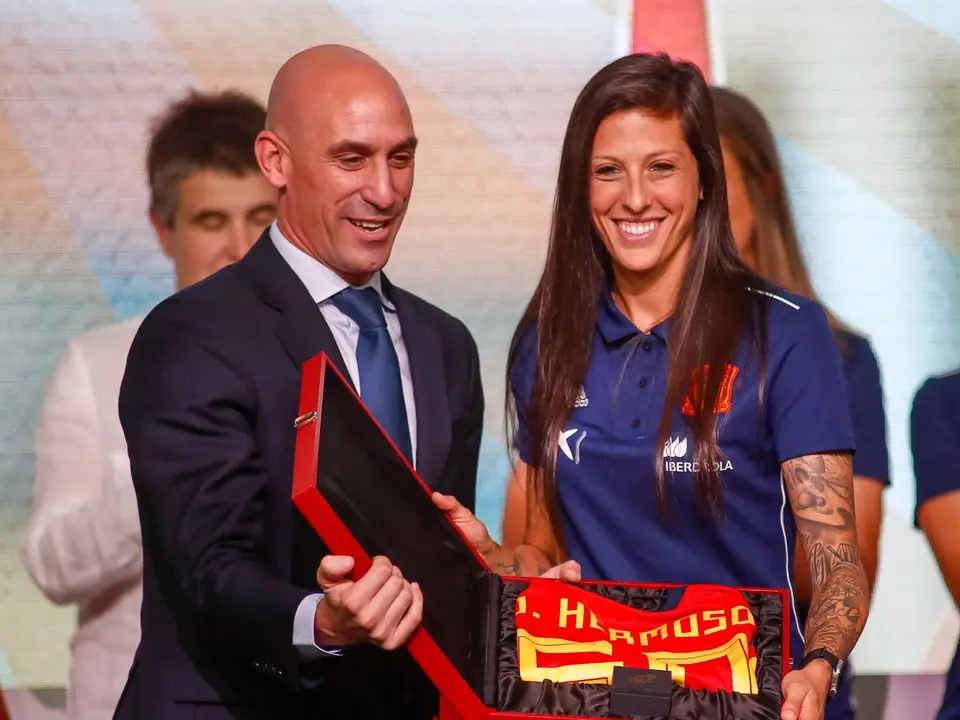 Luis Rubiales y Jennifer Hermoso en una imagen de archivo / EP