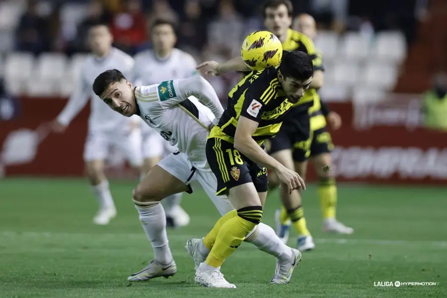 El Real Zaragoza en Albacete / LFP