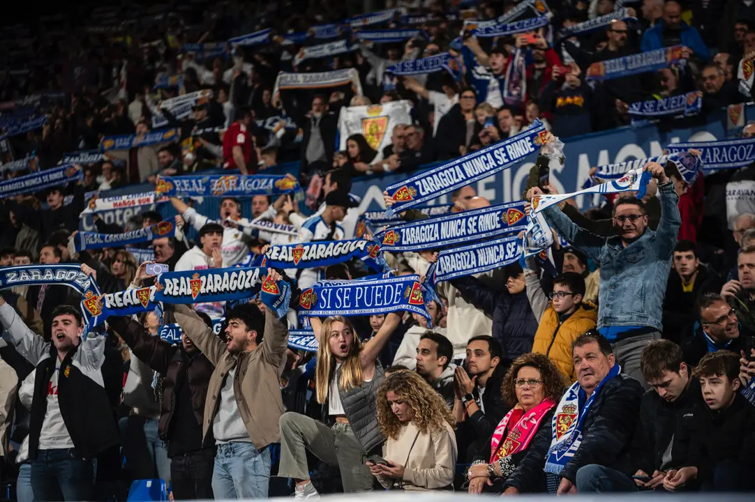 Afici&oacute;n del Real Zaragoza / MARCOS CEBRI&Aacute;N