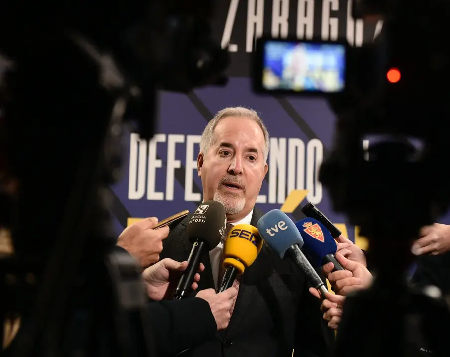 Jorge Mas, presidente del Real Zaragoza / REAL ZARAGOZA