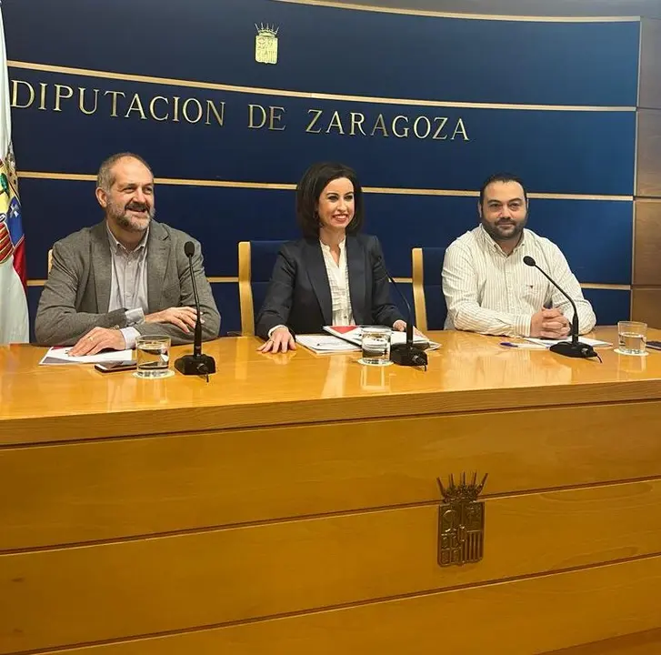 Jos&eacute; Manuel Latorre, Teresa Ladrero y Rub&eacute;n Est&eacute;vez