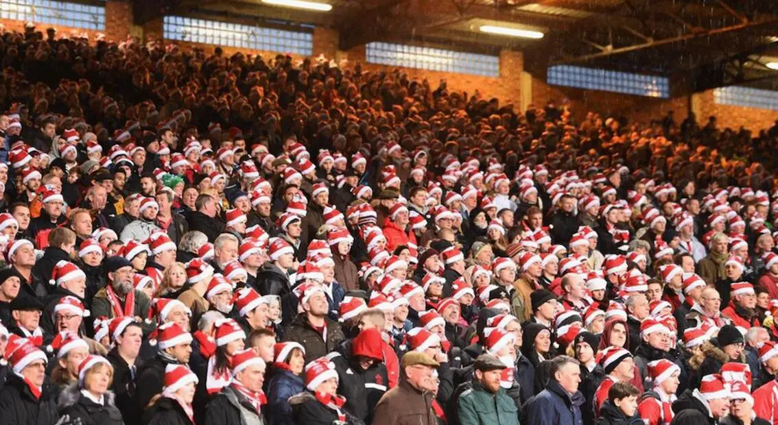 Aficionados ingleses en el Boxing Day / X