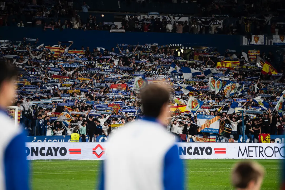 Afici&oacute;n del Real Zaragoza / MARCOS CEBRI&Aacute;N