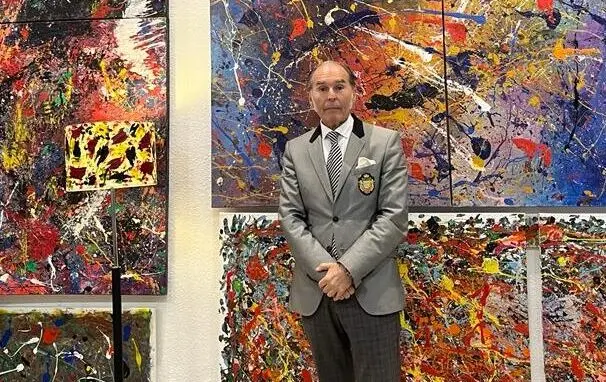 Jos&eacute; Manuel Cardiel en su estudio / Cedida