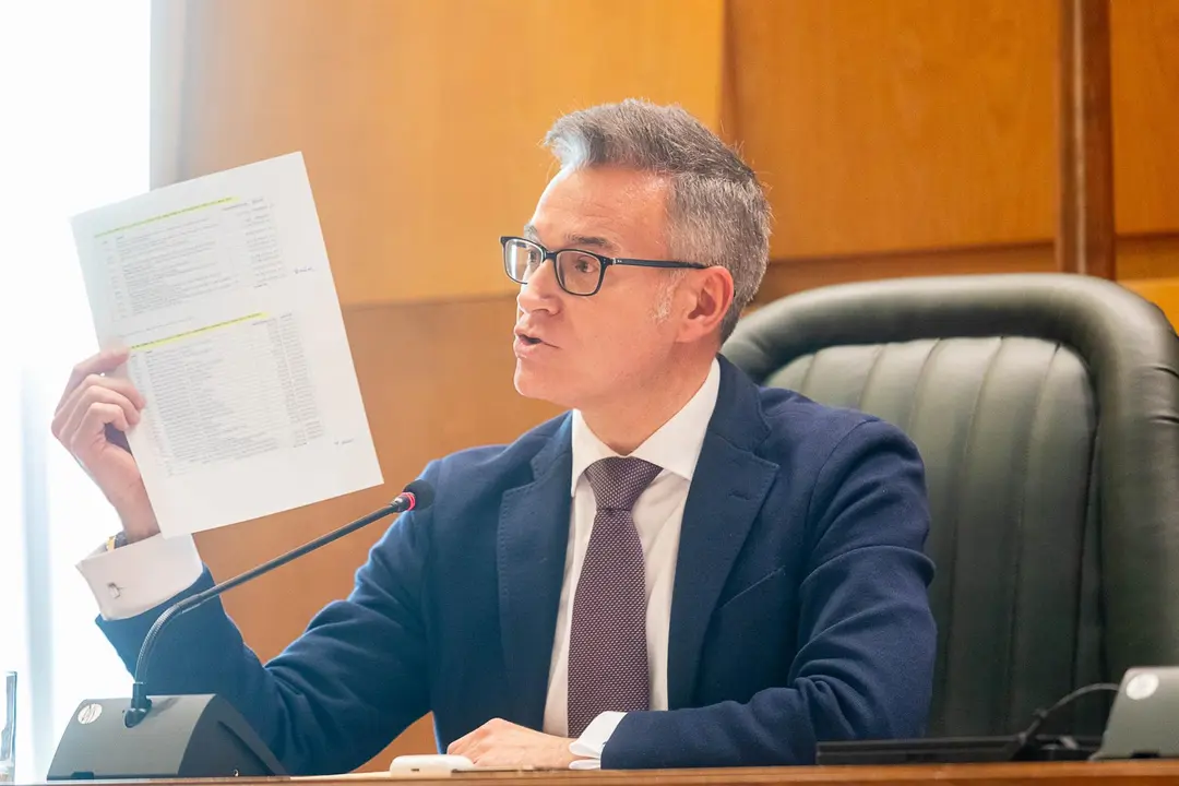 El consejero municipal de Urbanismo, Infraestructuras, Energ&iacute;a y Vivienda, V&iacute;ctor Serrano /D.Marcos