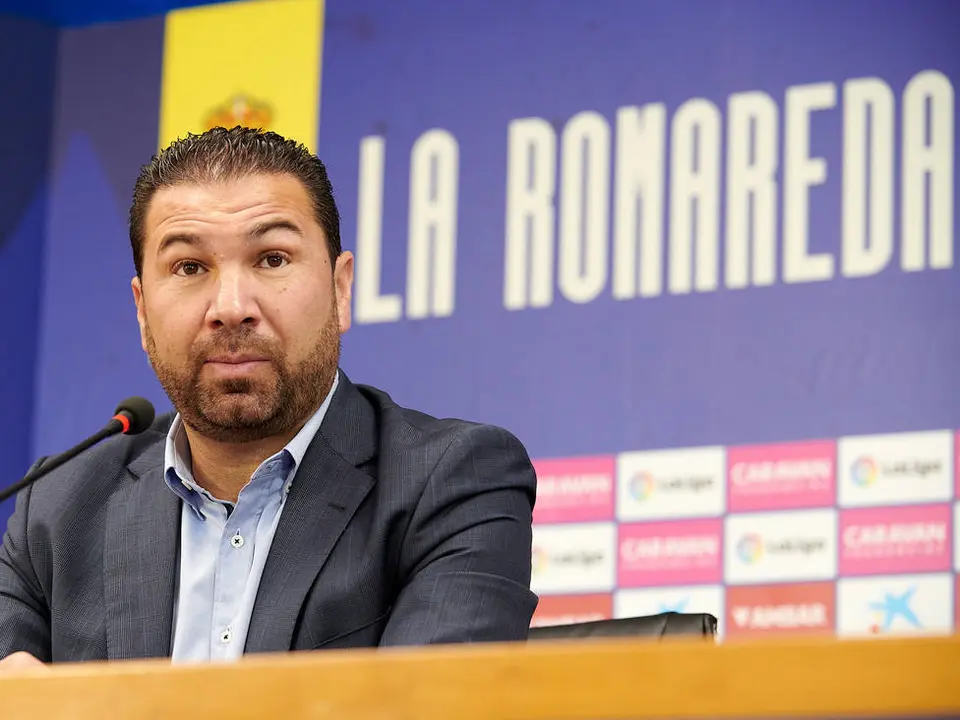 Juan Carlos Cordero en La Romareda / REAL ZARAGOZA