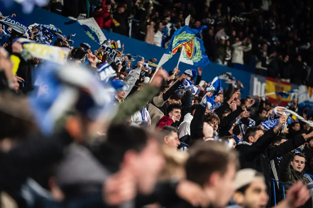 Afici&oacute;n del Real Zaragoza / MARCOS CEBRI&Aacute;N