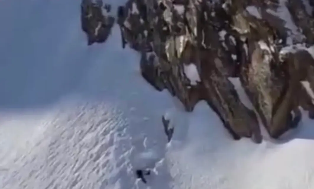 Imagen del Lugar en el que fue rescatado el cuerpo sin vida del monta&ntilde;ero navarro/ G.C.
