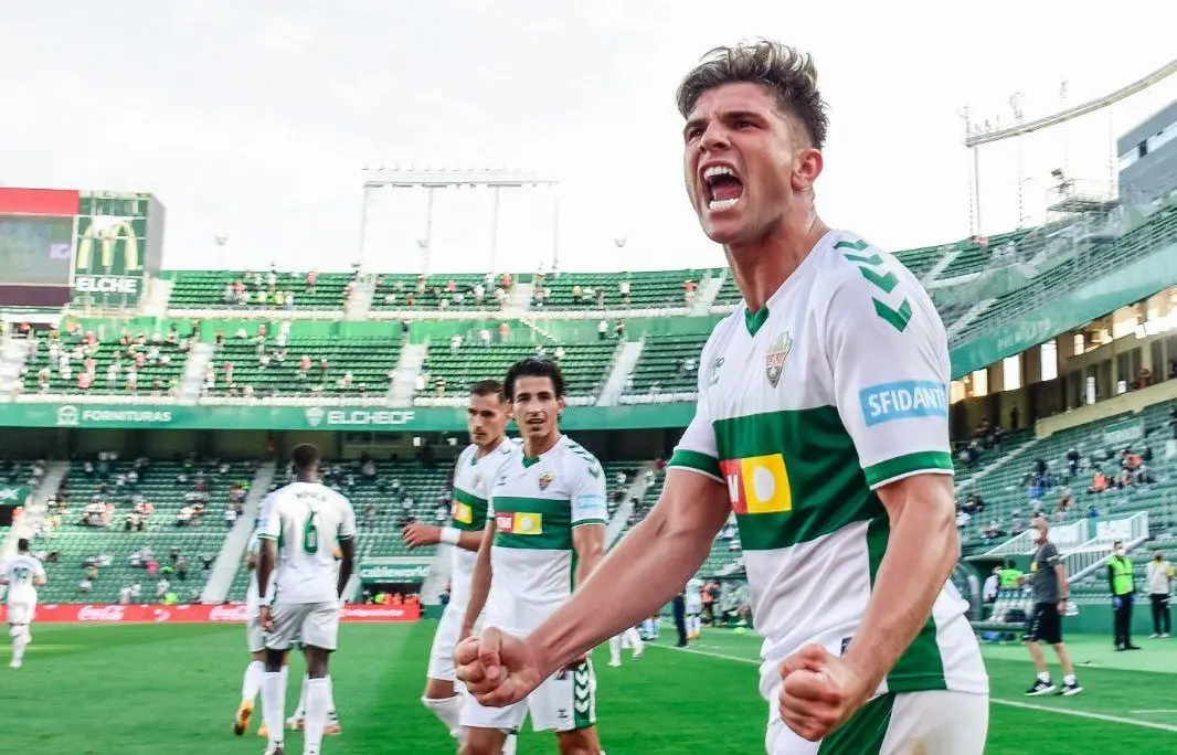 Guti con el Elche / ELCHE F.C