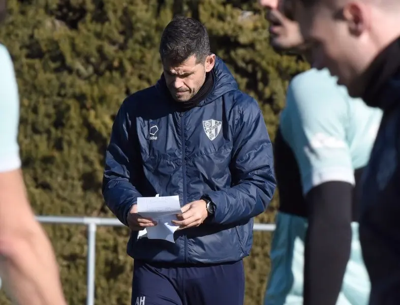 Hidalgo en un entrenamiento / SDH