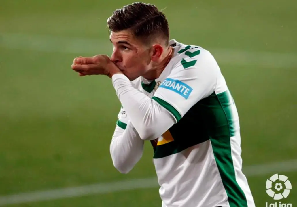 Guti con el Elche / LFP
