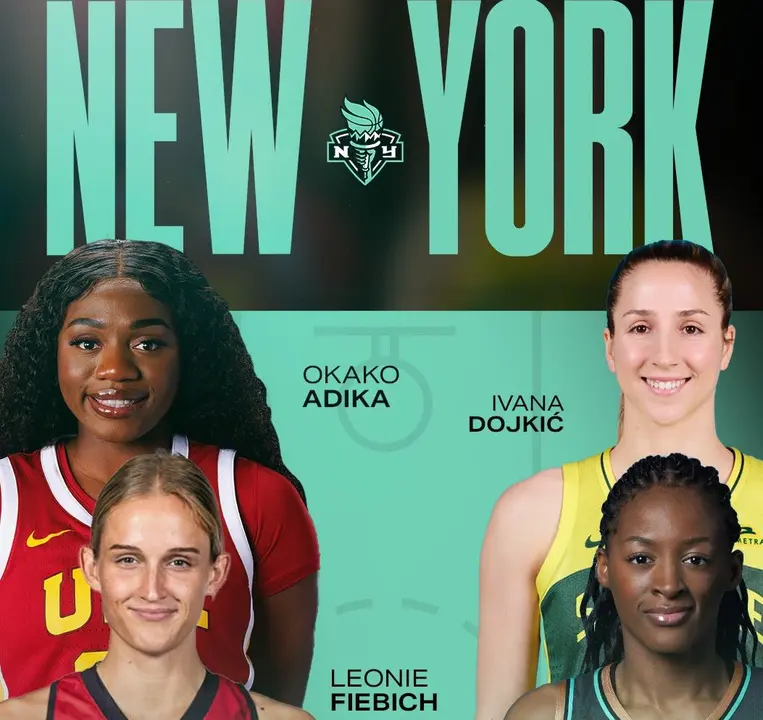 Anuncio del fichaje de Fiebich / NEW YORK LIBERTY