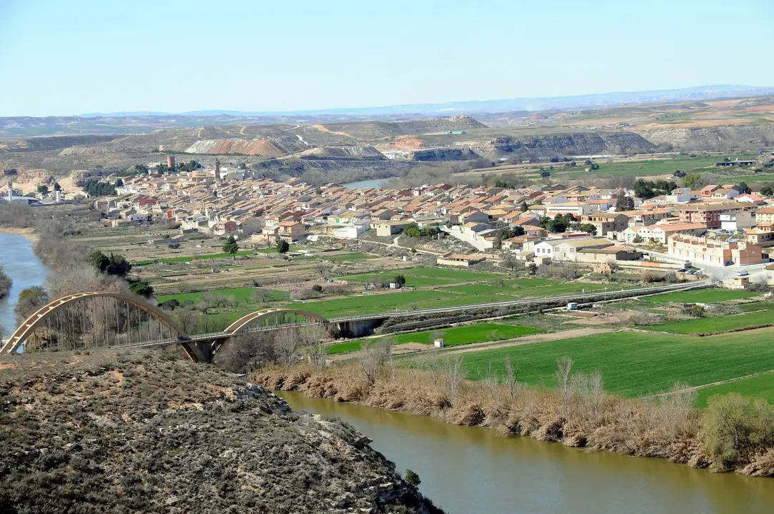 La historia de S&aacute;stago est&aacute; marcada por la cercan&iacute;a al r&iacute;o Ebro / Ayto. de S&aacute;stago