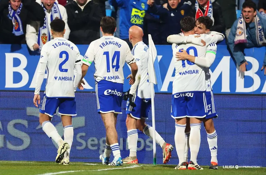 El Real Zaragoza en La Romareda / LFP