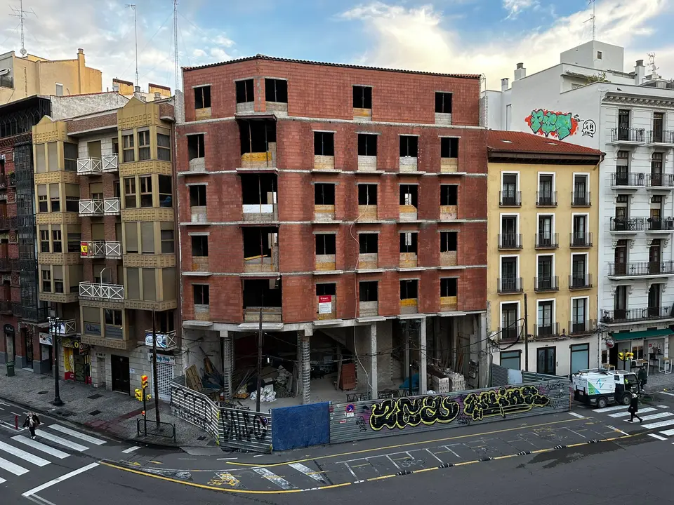 El edificio est&aacute; ejecutado al 47% / HA