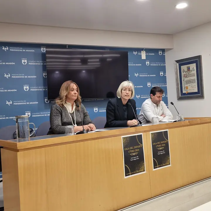 Presentaci&oacute;n de la Gala del Deporte de Utebo.