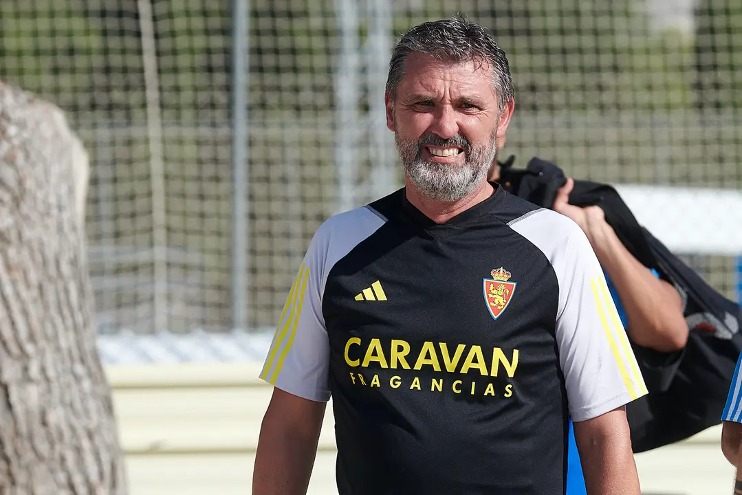 Emilio Larraz en un entrenamiento / RZ