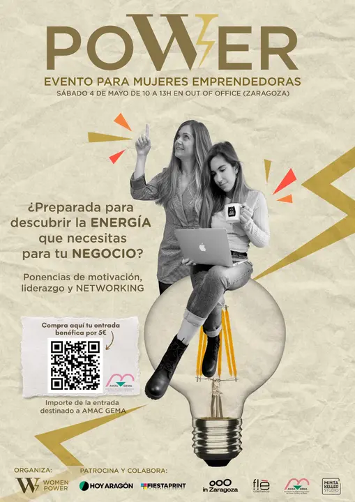 La comunidad de mujeres emprendedoras Women Power lanza el evento ben&eacute;fico 'Power'.