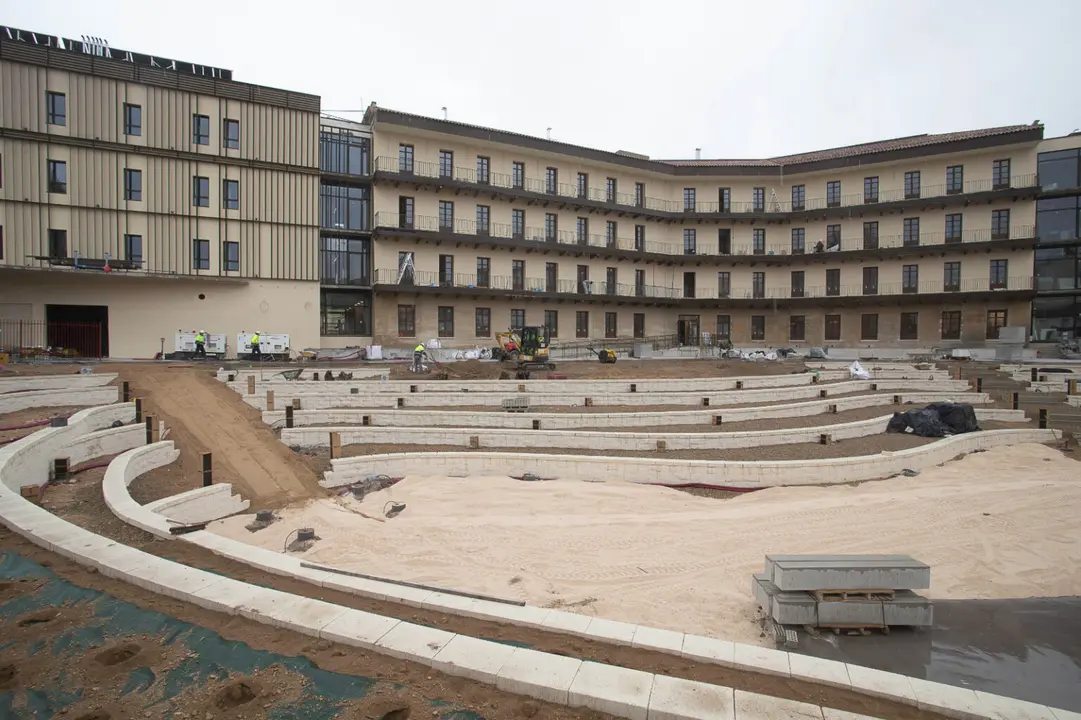 La residencia de Pontoneros ya ha culminado la primera fase / HA