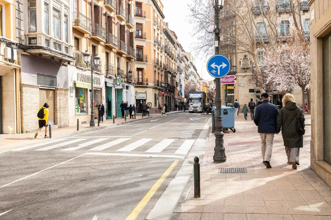 Calle Manifestaci&oacute;n. Miguel G. Garc&iacute;a