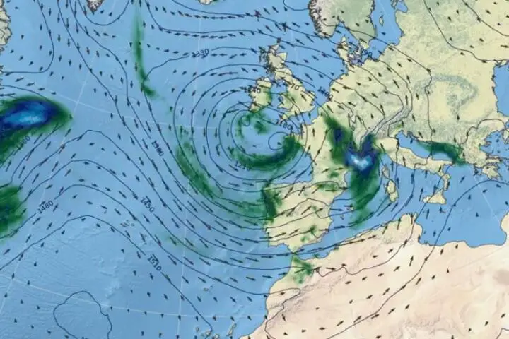 Arag&oacute;n tambi&eacute;n se ver&aacute; afectado por estas lluvias desde el final de la tarde del jueves con un pron&oacute;stico de fuertes precipitaciones para el viernes / AEMET