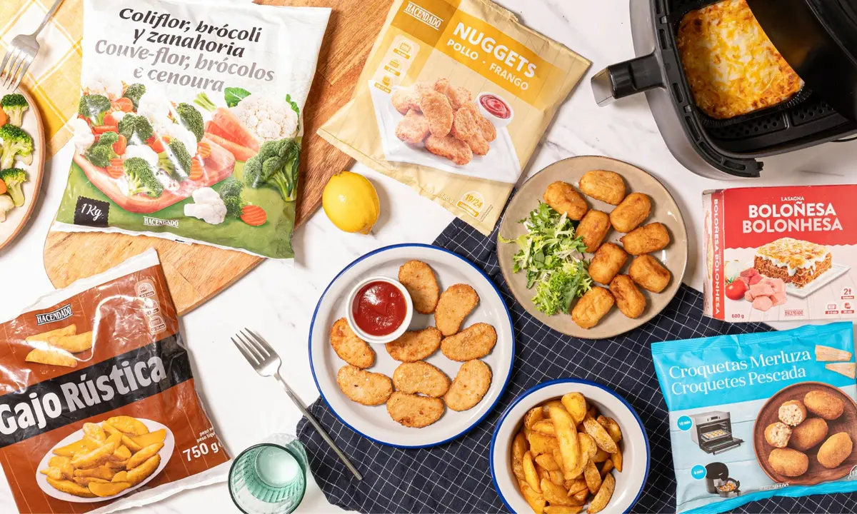 Mercadona ampl&iacute;a su variedad de productos para air fryer