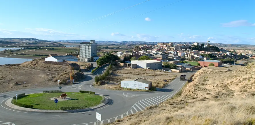 Chiprana es una localidad zaragozana de la comarca del Bajo Arag&oacute;n-Caspe. / AYTO CHIPRANA