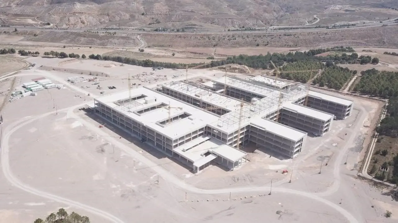 Proyecto del nuevo hospital de Teruel.