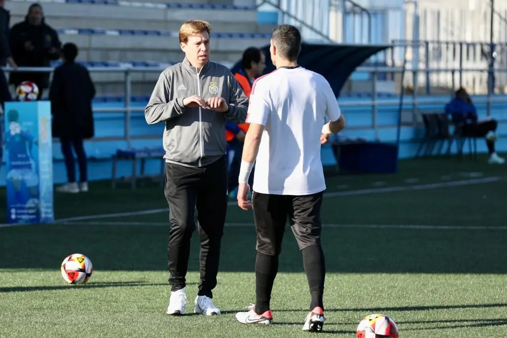 El seleccionador de Arag&oacute;n, Richi Civera / RFAF