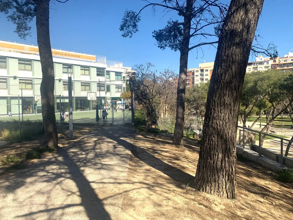 Mercedarias es el &uacute;nico centro educativo que tiene conexi&oacute;n directa con un parque