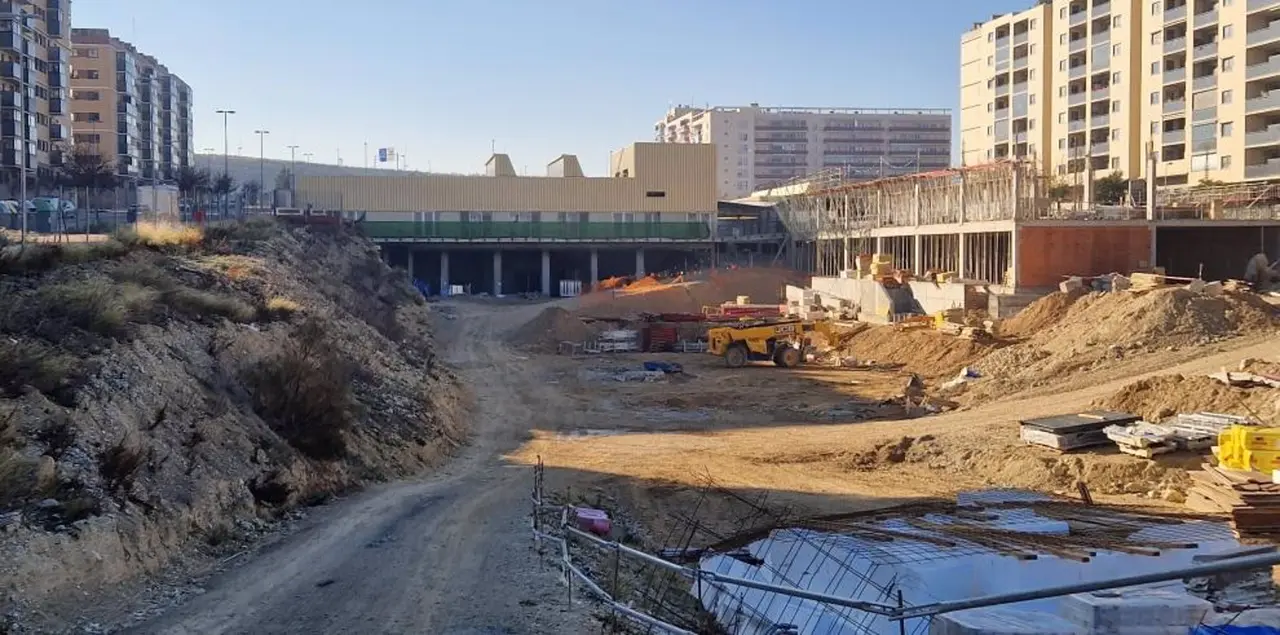 Estado actual de las obras en el CPI Ana Mar&iacute;a Navales, en Zaragoza / Gobierno de Arag&oacute;n