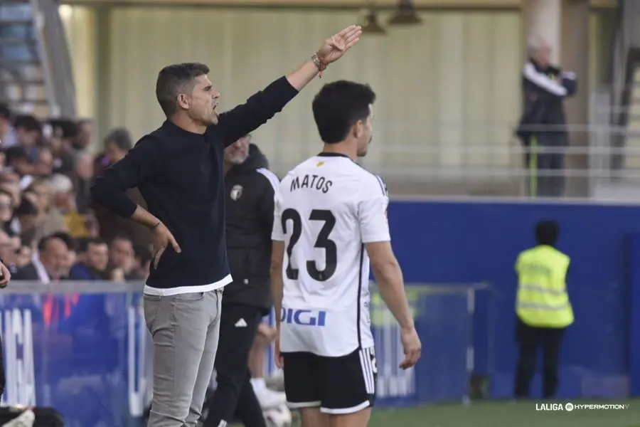 Antonio Hidalgo en el &uacute;ltimo partido de la SD Huesca / LFP